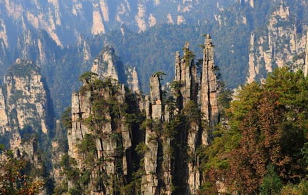 張家界國家森林公園精華景點品質(zhì)兩日游